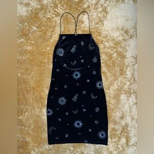 CLEAROUT🔥 DIVIDED Zodiac Dress 🔮🖤